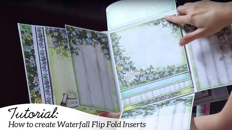 Easy steps to adding Flip Fold Inserts E and F into your Flipfold Albums!