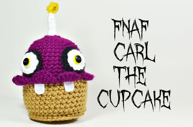 Five Nights At Freddy's Carl The Cupcake Amigurumi Plush