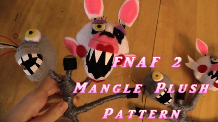 FNAF 2 Mangle plush Pattern