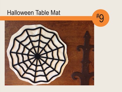 Halloween Table Mat - DIY