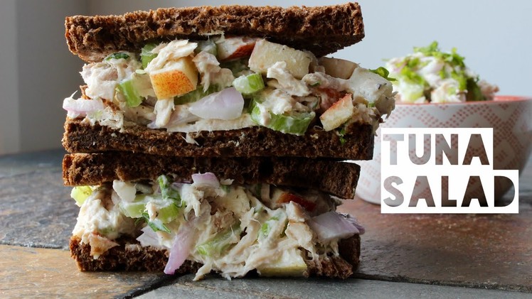 Healthy Tuna Salad Recipe | How To Make  A Low Calorie Low Fat High Protein Tuna Salad