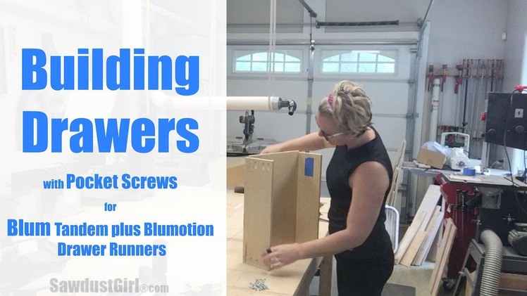 How to Build and Install Drawers for Blum Glides