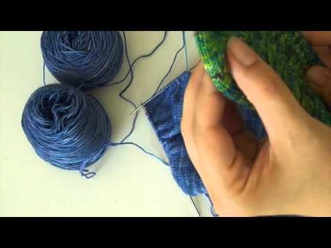 How To Knit A German Short Row Heel - A Knitting Expat Tutorial