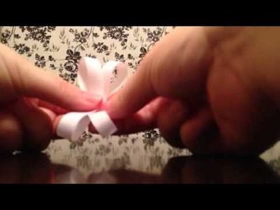 How to make a baby hair bow easy