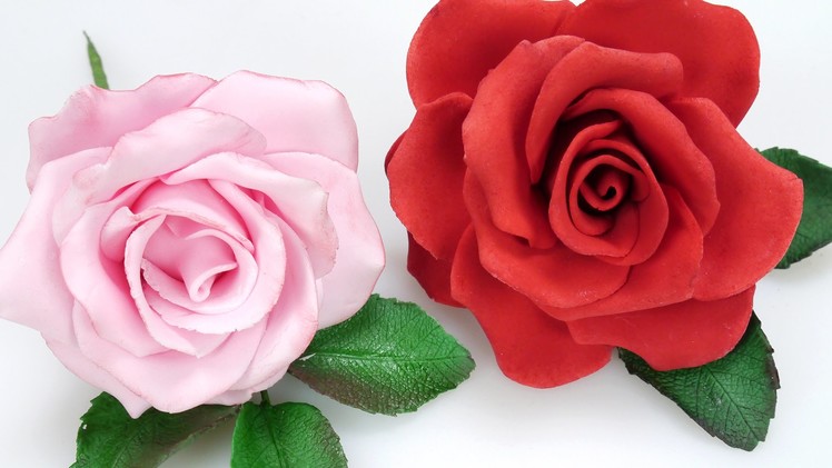 How To Make A Beautiful Sugar Rose