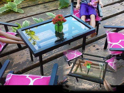 How to make a Doll Patio Table