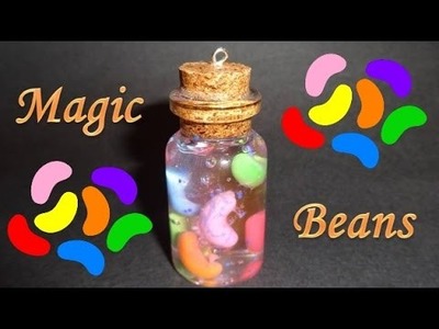 How to Make a Magic Beans Miniature Bottle Charm