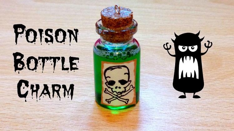 How to Make a Poison Miniature Bottle Charm