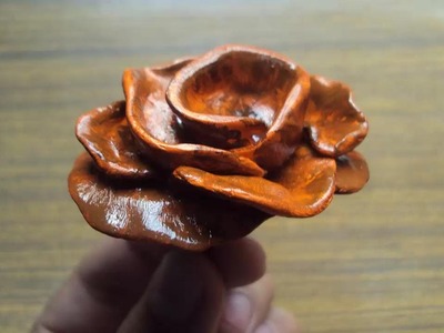 How to make a Rose with Shilpkar or Clay