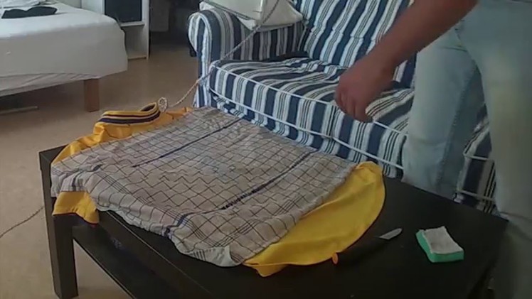 How to remove printing on clothing