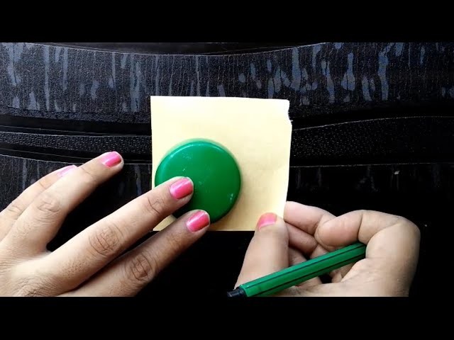 Making base for silk thread jhumka using cardboard|Silk thread jewelry base tutorial#2