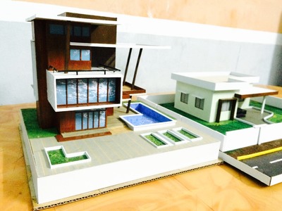 MODEL MAKING OF MODERN ARCHITECTURAL BUILDING