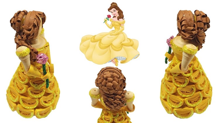 Paper Quilled Belle Doll