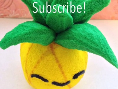 Pineapple Squishy Tutorial!