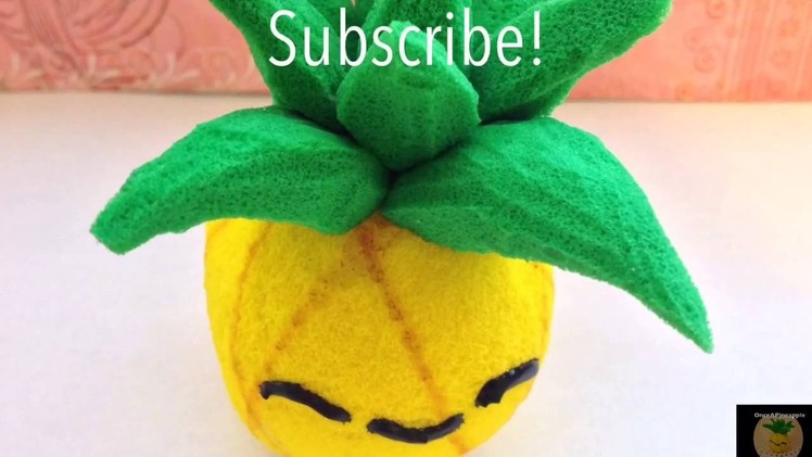 Pineapple Squishy Tutorial!