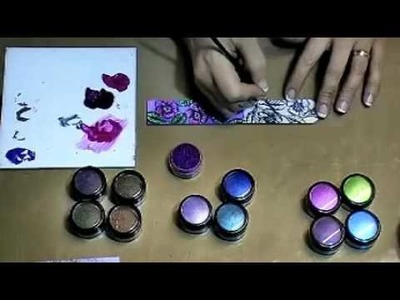 Polished Pigments with Crystal Lacquer - Sheena Douglass