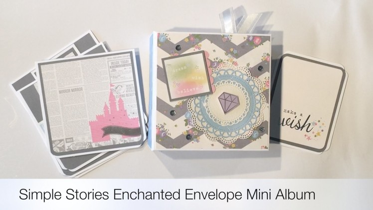 Simple Stories Enchanted Envelope Mini Album