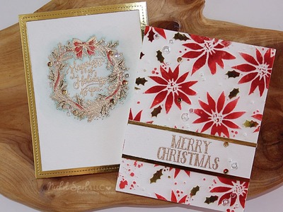 STAMPtember Simon Says Stamp + Tim Holtz Holiday Cards