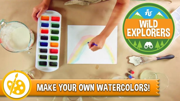 Wild Explorers - Make Your Own Watercolors