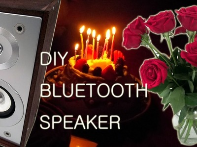 Birthday Present DIY Bluetooth Speaker In Her Kitchen