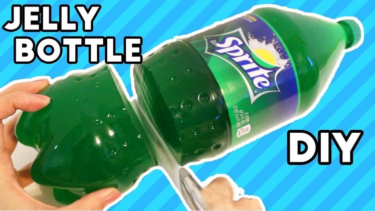 [DIY] How To Make a HUGE Gummy Sprite Jelly Bottle!