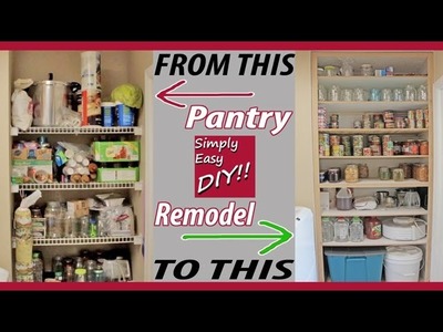 DIY Pantry Remodel #1 of 2