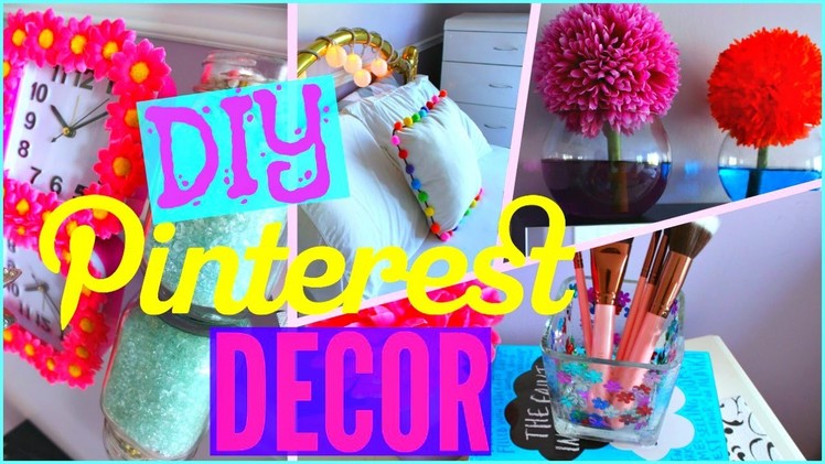 DIY Pinterest Room Decor TESTED!!!