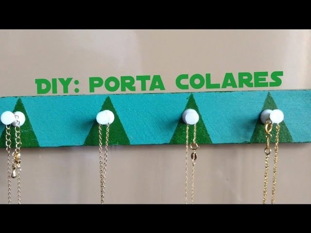 DIY: Porta colares
