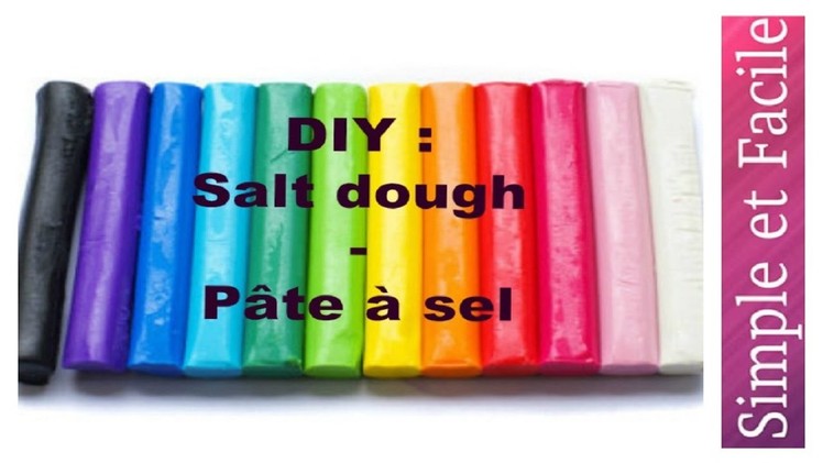 | DIY Salt dough for day care, homemade | طريقة عمل عجينة الملح في البيت