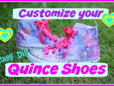 Quince Shoes Custom DIY | My Quinceanera