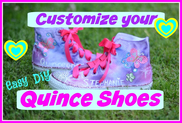 Quince Shoes Custom DIY | My Quinceanera