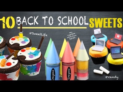 10 BACK TO SCHOOL Cakes, Treats, Snacks & Sweets to Pimp your Lunch Box