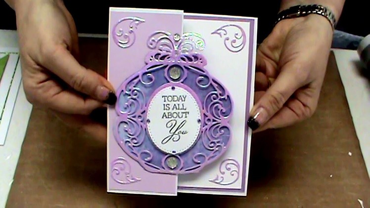 #136 Techniques with Nuvo Glitter & Simply Refined Dies and Stamps by Scrapbooking Made Simple