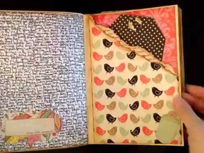 Altered Book. Mini Album - It's the Little Things