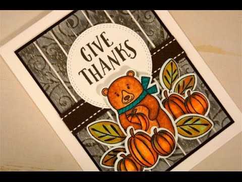 Carved Wood- Card Making Background Technique