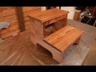 Create Your Own Wooden Step Stool