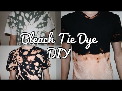 DIY Bleach Tie Dye