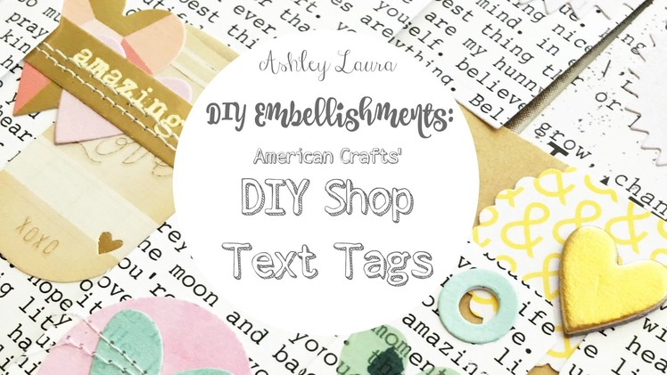 DIY Embellishments: DIY Shop Text Tags