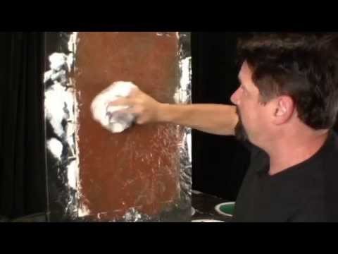 Faux painting techniques for walls , brick technique
