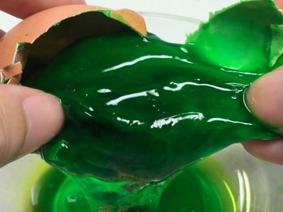 Flubber Green Slime Egg Prank Tutorial - Elieoops