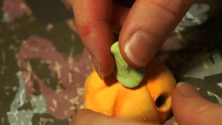 HALLOWEEN SWEETS DECO #1: Pumpkin Cream Puff