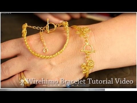 Helen O'Connor - Introduction to Wirehimo, Kumihimo, Wire Braiding, Wire Weaving, Bracelet Wire Work