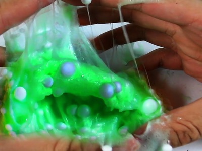HOLLOWEEN TOAD SKIN GREEN SLIME | UGLY SCARY GOO PRANK THINKING PUTTY - Elieoops