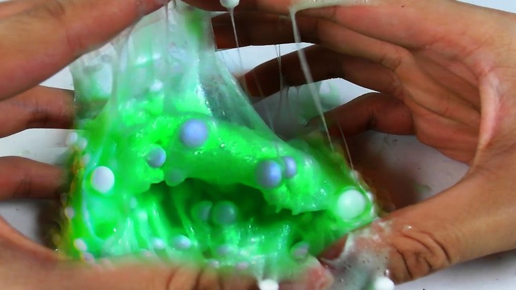 HOLLOWEEN TOAD SKIN GREEN SLIME | UGLY SCARY GOO PRANK THINKING PUTTY - Elieoops