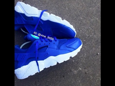 HOW TO CUSTOMIZE HUARACHES SNEAKERS