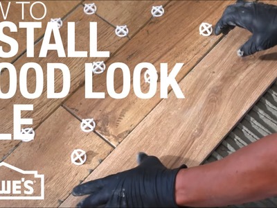 How To Install Wood Look Tile