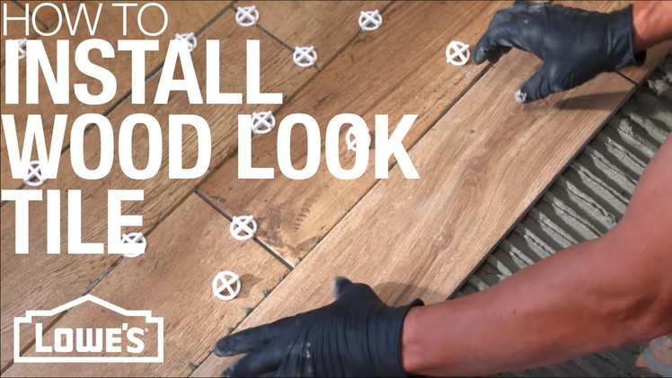 How To Install Wood Look Tile
