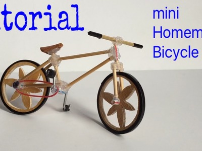 How to Make a Bicycle - Mini Homemade Bike - Tutorial