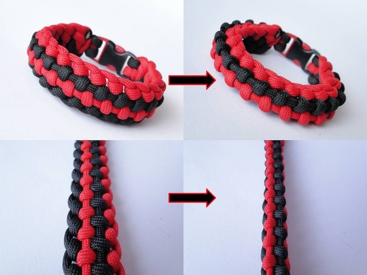 How to Make a „Transformer“ Paracord Survival Bracelet by CreationsByS