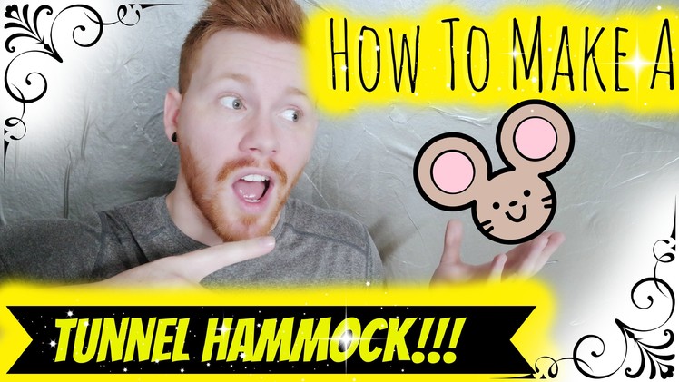 How To Make A Tunnel Hammock!!!